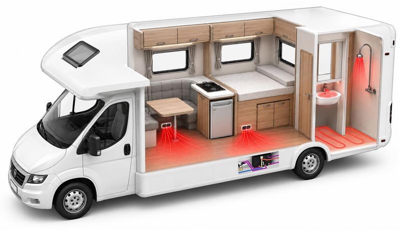 AUTOTERM Baltica komplett varmesystem 5 kW – 12 V / 230 V
