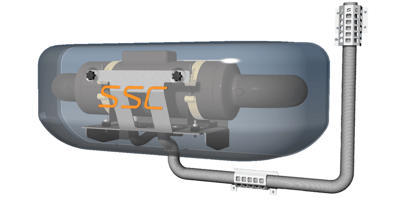 Autoterm Air 4 KW 24V med kabinett til lastebil