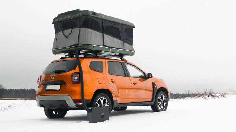 Bærbar 2 KW Autoterm m/batteri og lader og tank