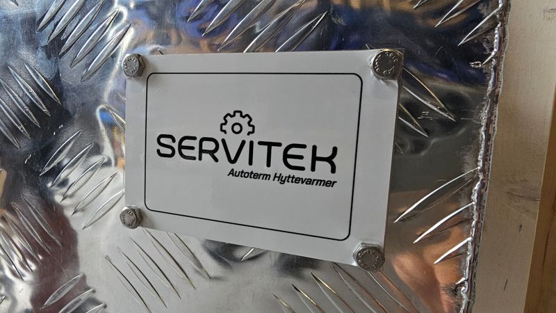 Servitek Hyttevarm 4 kW 12V – ferdigmontert
