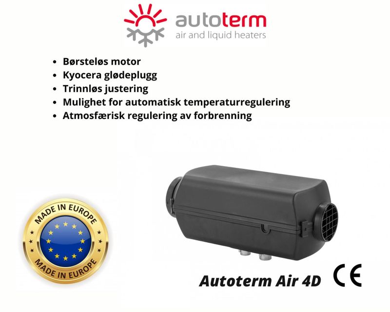 Autoterm Air 4 KW 12 Volt