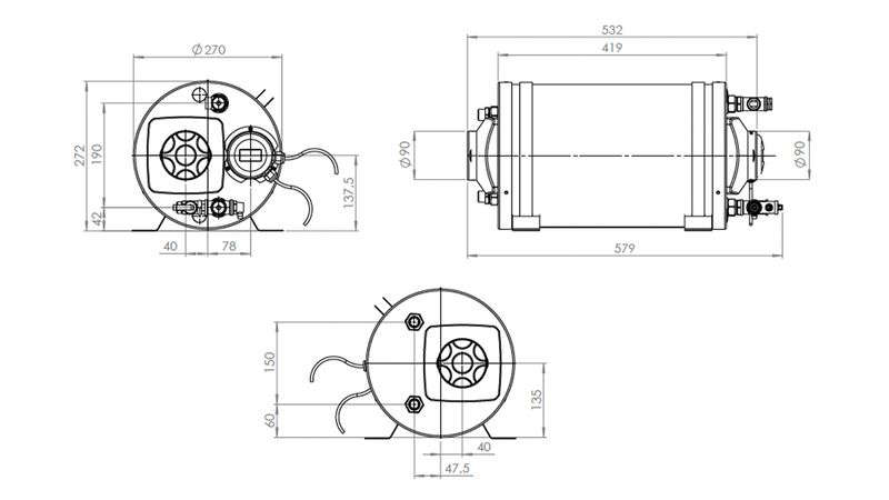 Autoterm combiBoil 12 Liter 230V 500W